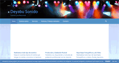 Desktop Screenshot of deyabusonido.com